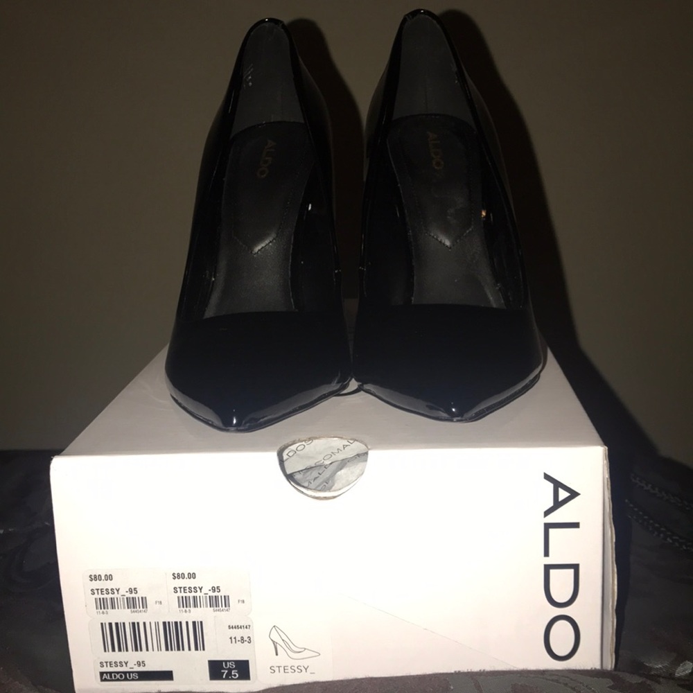 Aldo Parent Leather High Heels